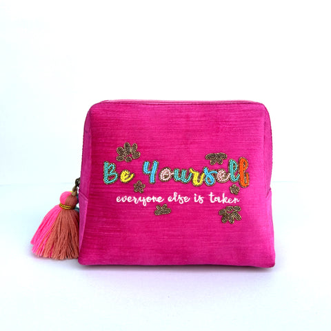 Be Yourself - Makeup Pouch