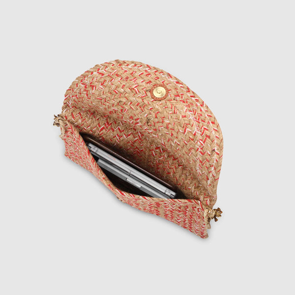 lola red sling bag