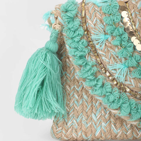 LOLA SEAGREEN SLING