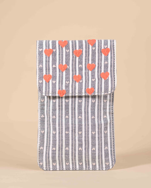 HEART Phone Sling bag + wallet