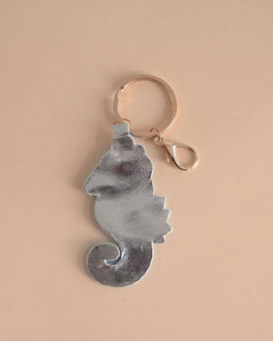 SEA HORSE SKY BLUE- KEY RING / CHARM