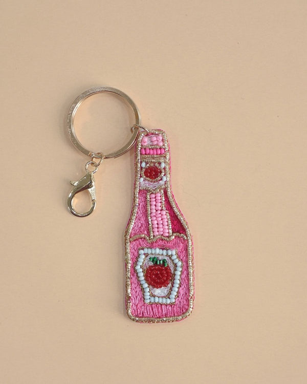 BOTTLE- KEY RING / CHARM