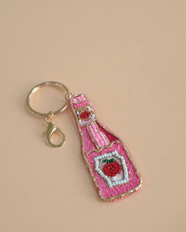 BOTTLE- KEY RING / CHARM