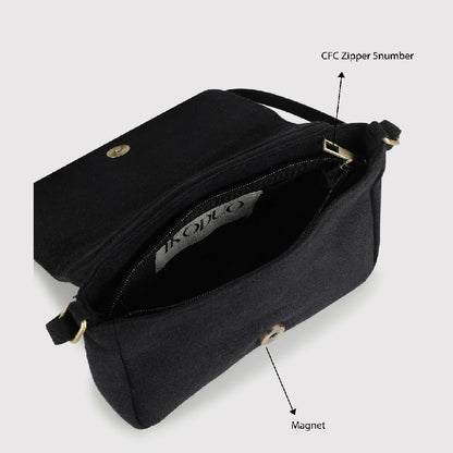 CARINA SLING BAG – BLACK