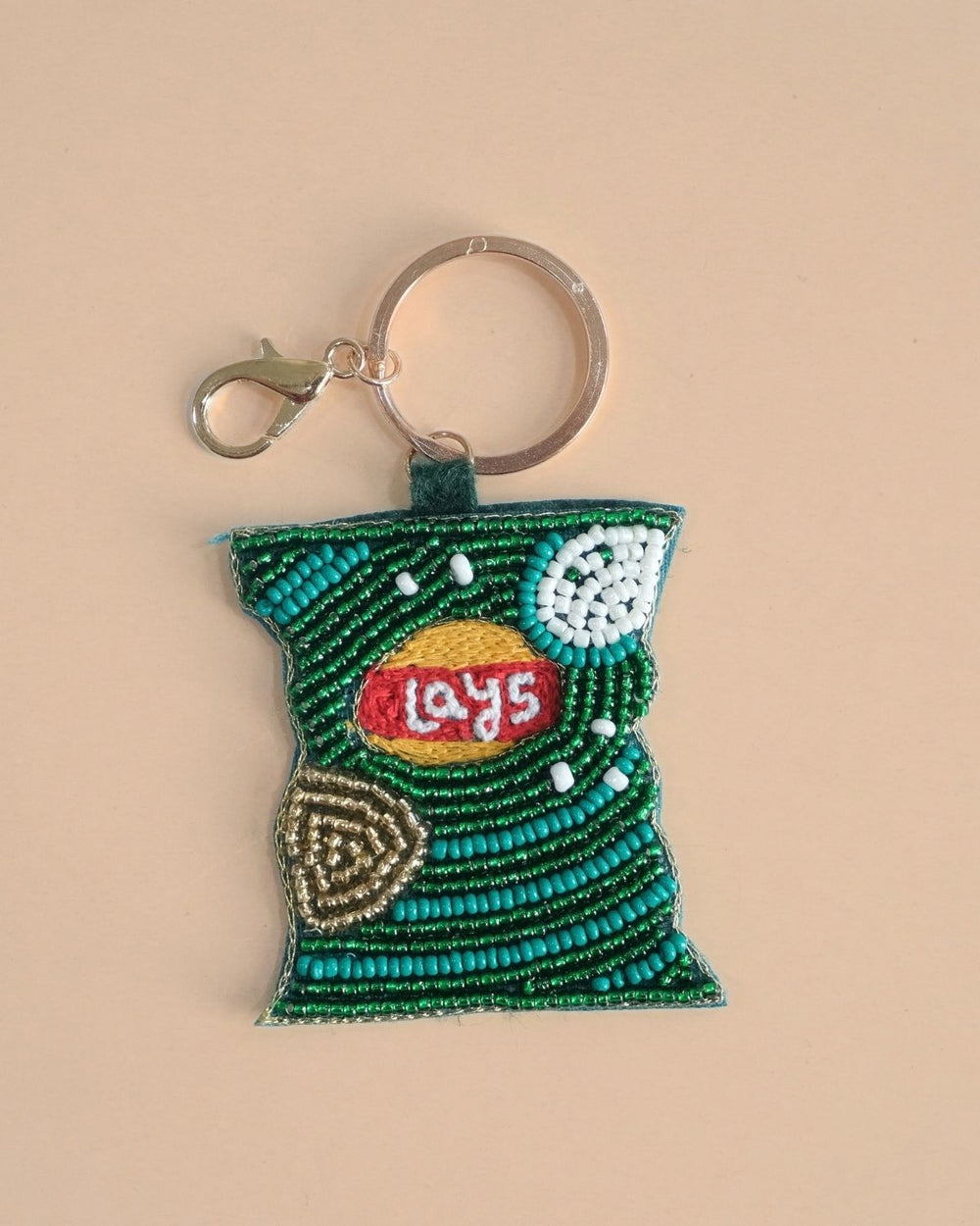 GREEN LAYS- KEY RING / CHARM