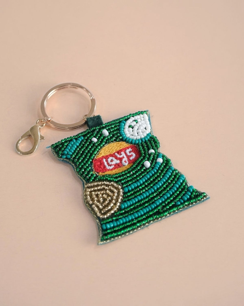 GREEN LAYS- KEY RING / CHARM