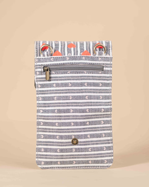 HEART Phone Sling bag + wallet