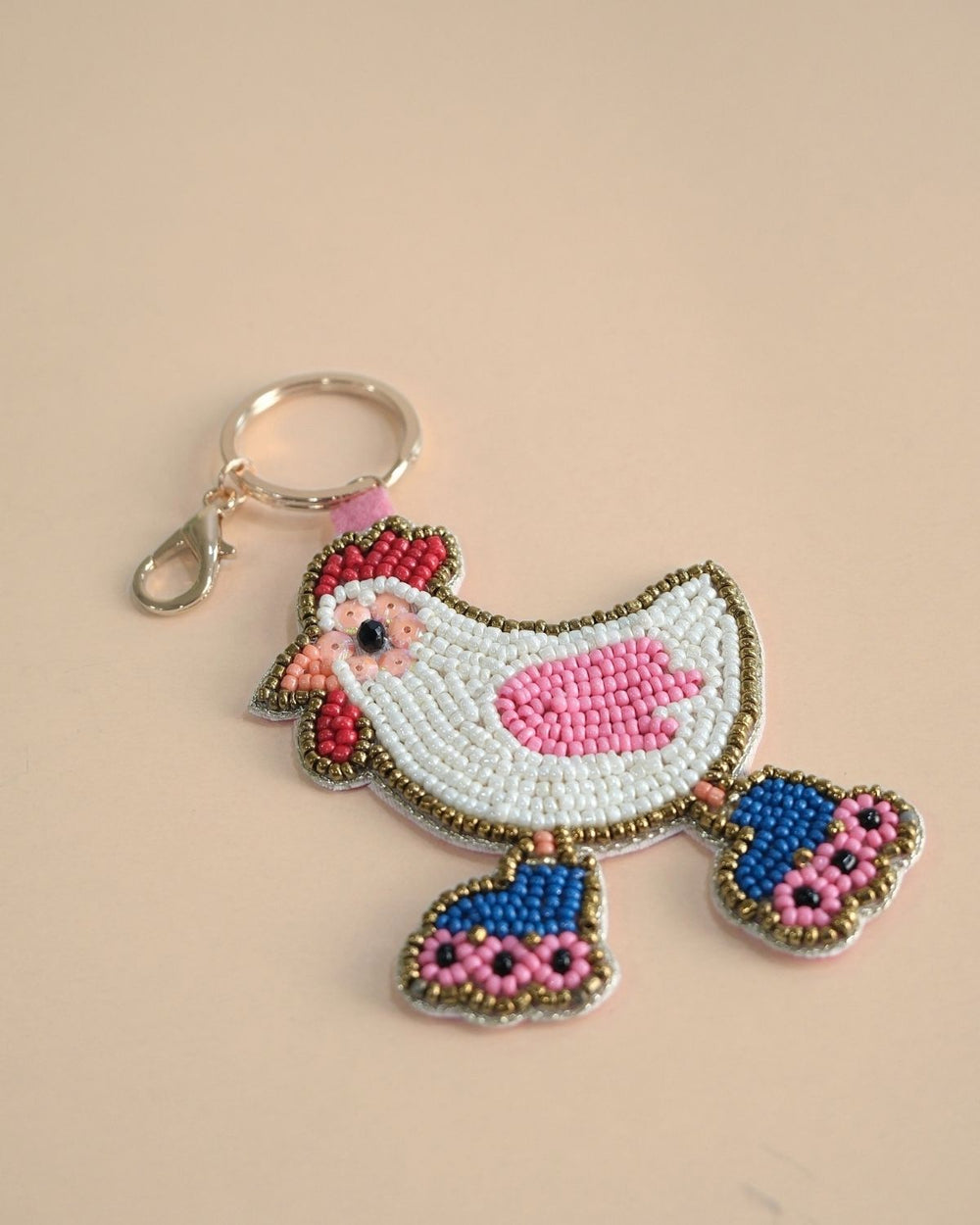 HEN- KEY RING / CHARM