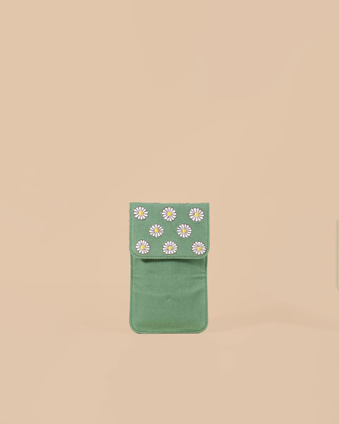 FLOWER PHONE SLING & WALLET