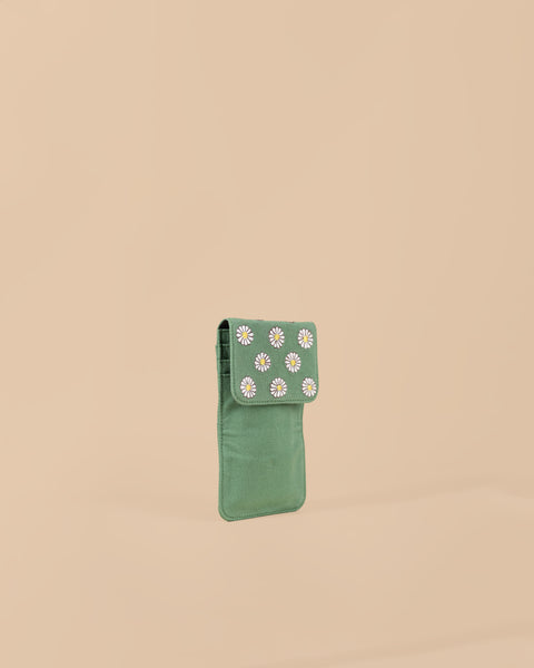 FLOWER PHONE SLING & WALLET