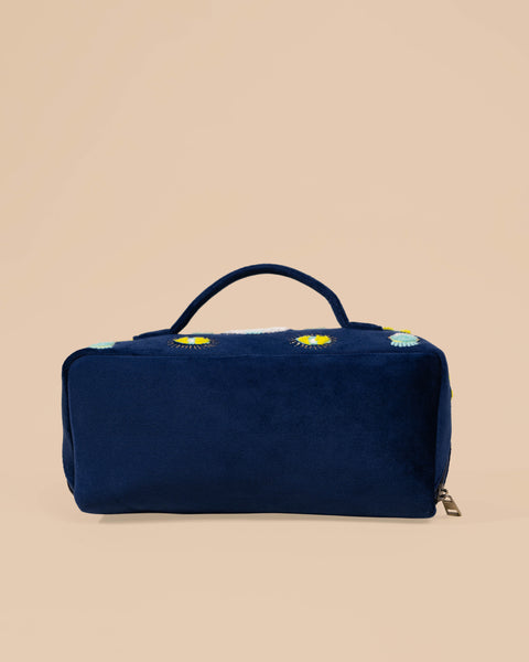 Blue Evil Eye Makeup Pouch – Protective Charm Cosmetic Bag