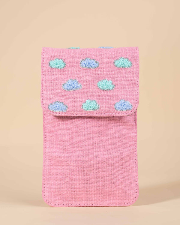 Cloud Phone Sling Bag + Wallet