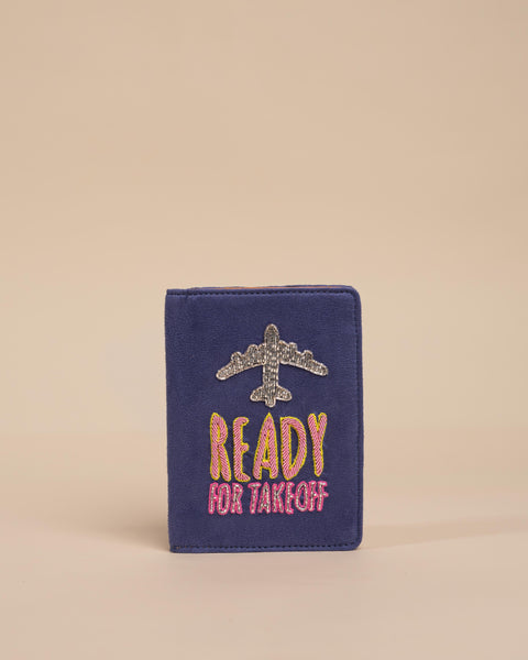 Ready for takeoff passport cover
