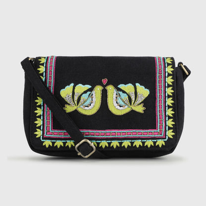 CARINA SLING BAG – BLACK