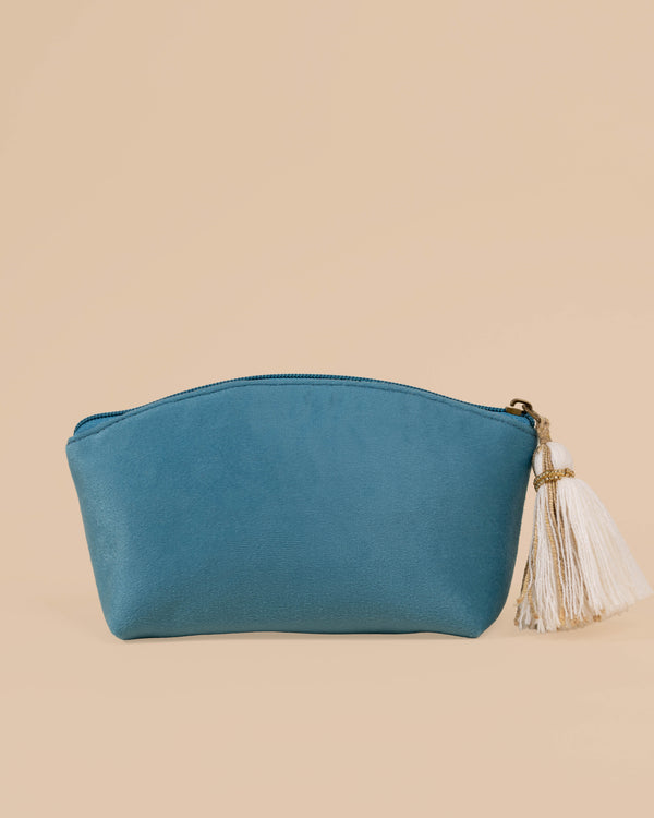 Watermelon Teal Makeup Pouch