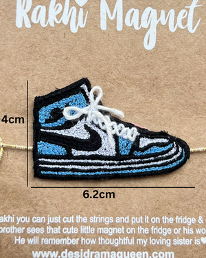 Rakhi Magnet - Shoe Blue