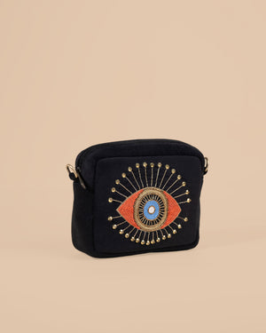 EVILEYE BLACK SLING BAG