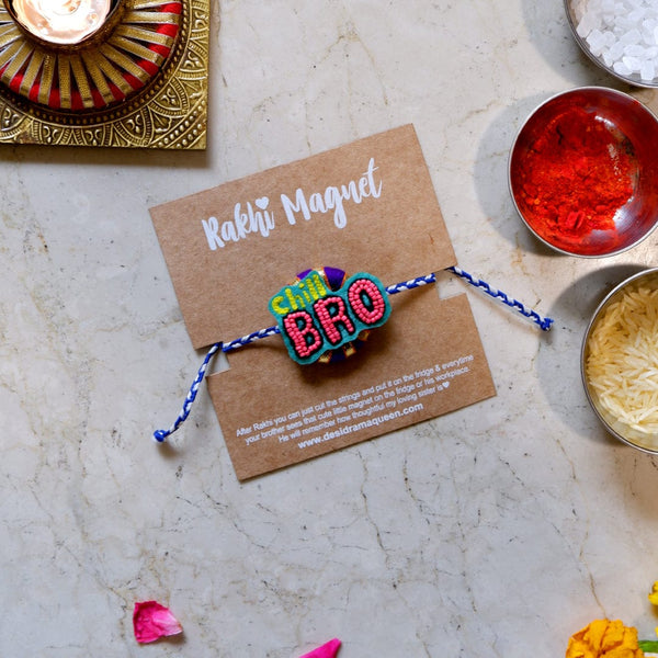 Rakhi Magnets- Single Bro chilling