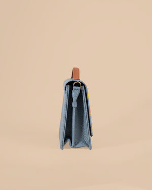 Bird Sling Bag-Grey (Embroidered )