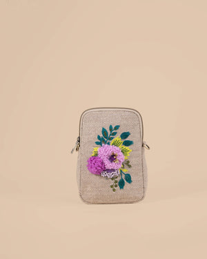 Floral Phone Sling Bag