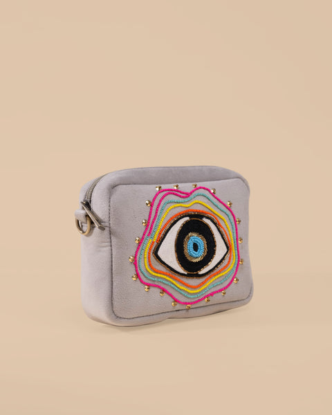 EVILEYE GREY SLING BAG
