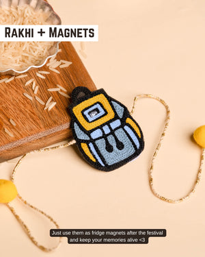 Rakhi Magnet - Backpack
