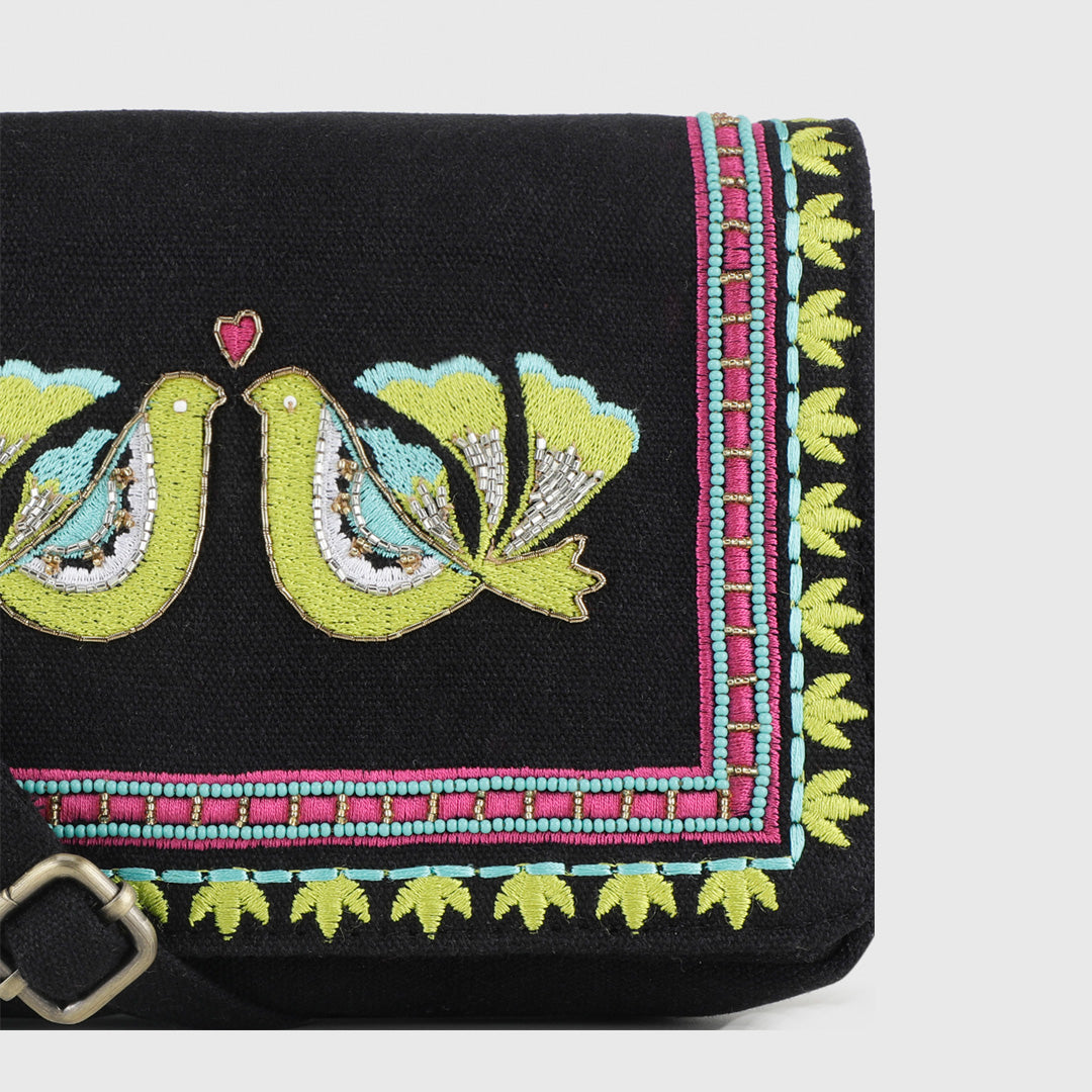 CARINA SLING BAG – BLACK