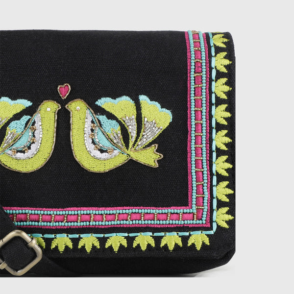 CARINA SLING BAG – BLACK
