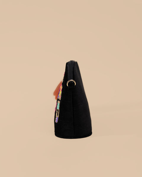 Multi Color  Let’s Makeup Sling Bag