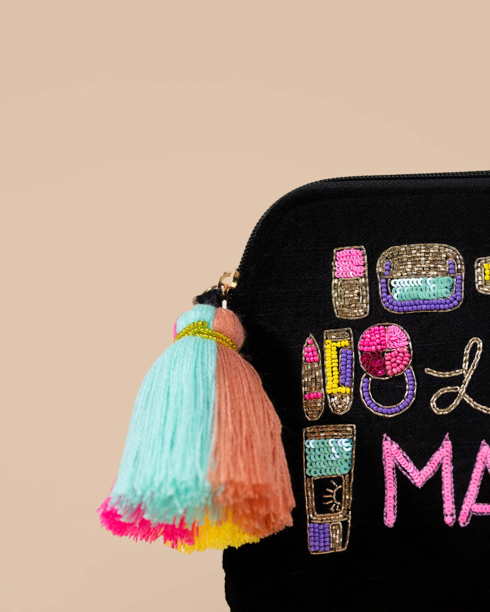 Multi Color  Let’s Makeup Sling Bag