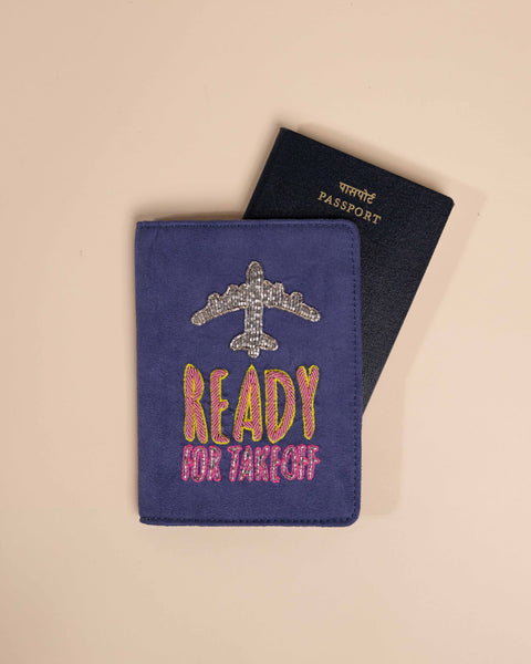 Ready for takeoff passport cover