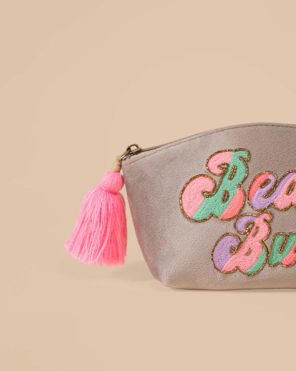 Beach Bum Makeup Pouch – Coastal Chic Travel Organizer