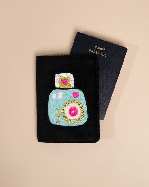 Camera passport cover