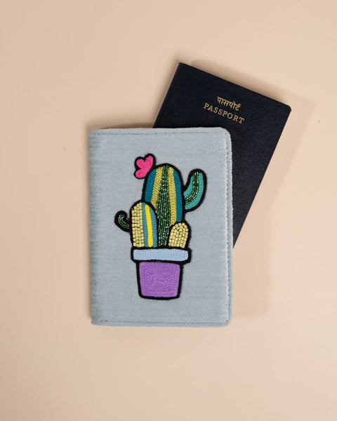 Cactus passport cover