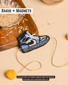 Rakhi Magnet - Shoe Blue
