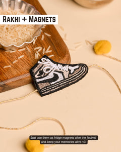 Rakhi Magnet - Shoe Beige