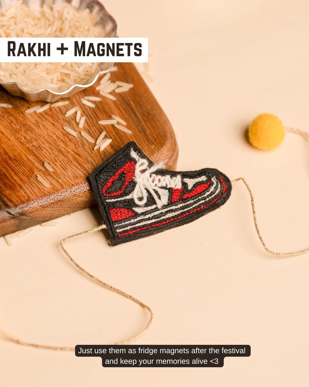 Rakhi Magnet - Shoe
