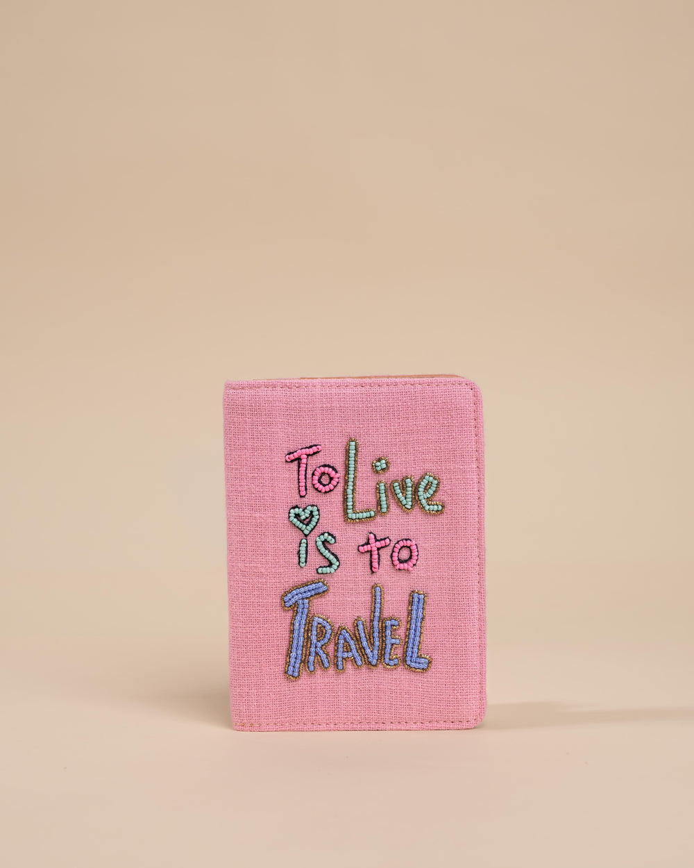 To Live Is To Travel Passport Cover