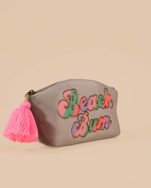 Beach Bum Makeup Pouch – Coastal Chic Travel Organizer