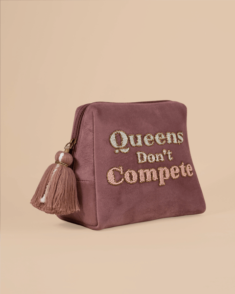 Queen's Don't Compete Makeup Pouch