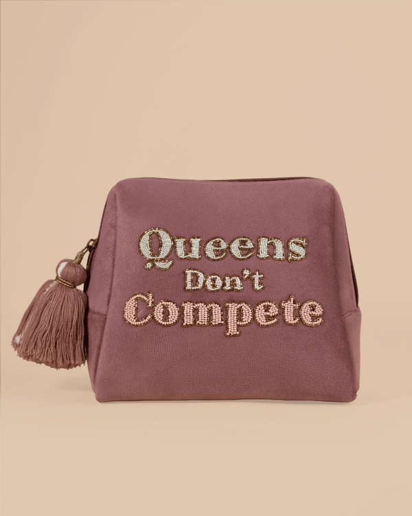 Queen's Don't Compete Makeup Pouch