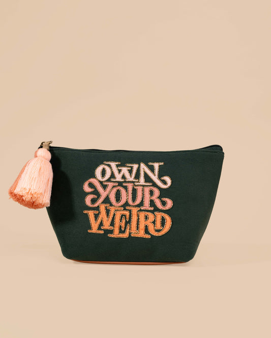 Own Your weird Makeup Pouch – Bold & Stylish Cosmetic Organizer