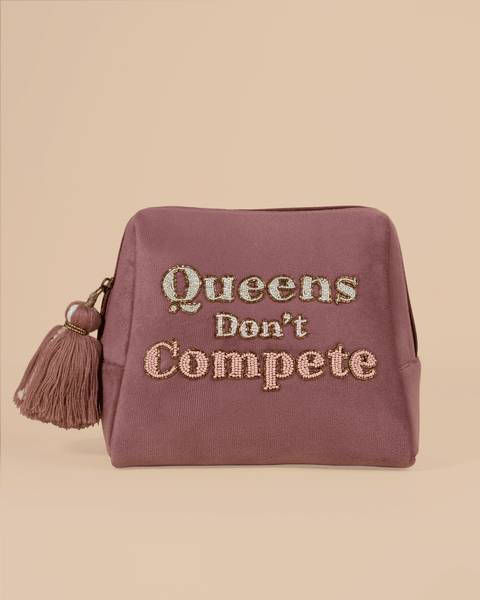 Queen's Don't Compete Makeup Pouch