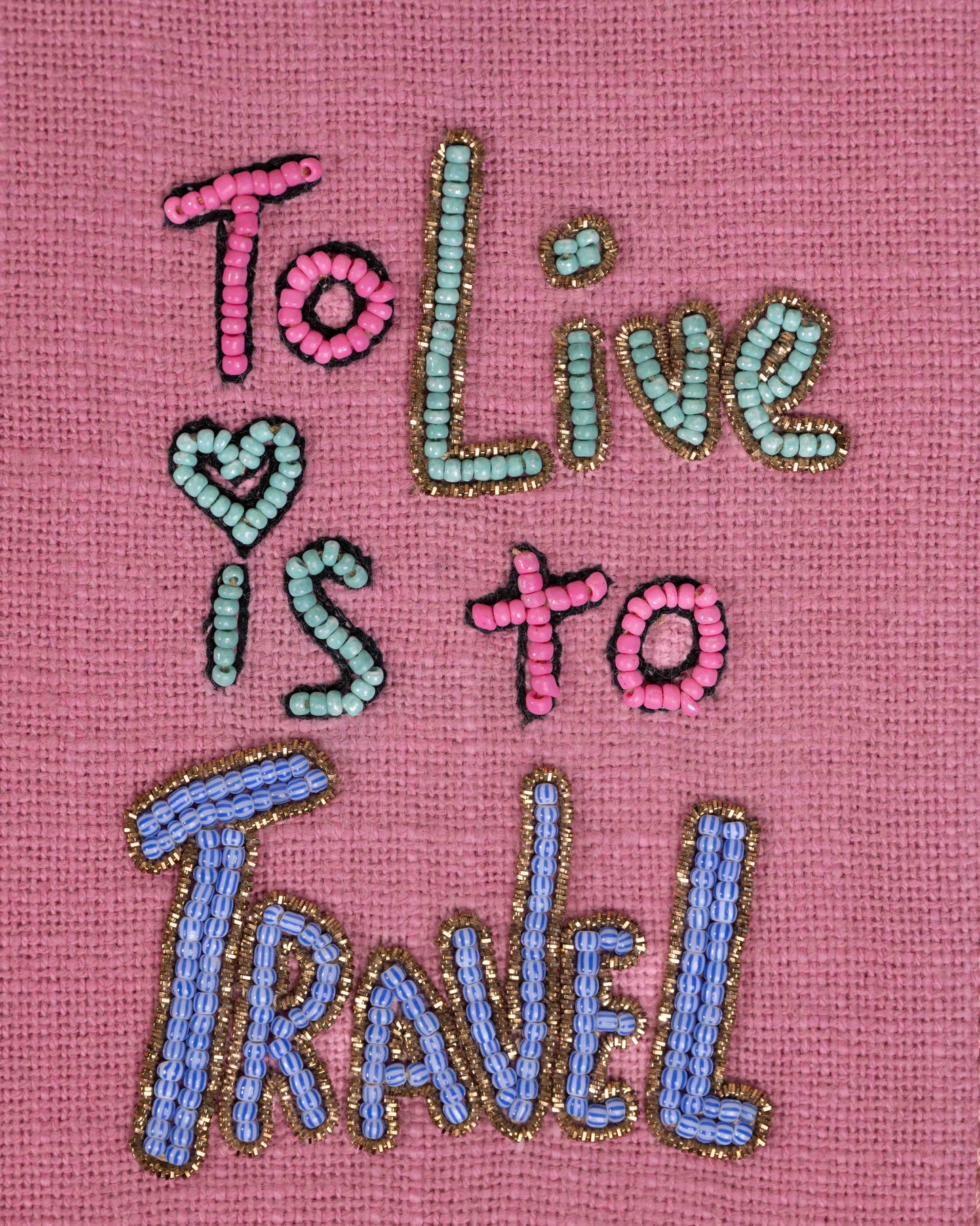 To live is to travel Passport Cover