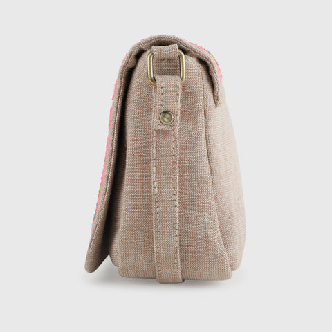 CARINA SLING BAG – BEIGE