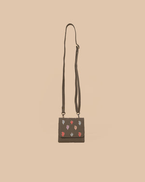 Cactus Phone Sling Bag + Wallet