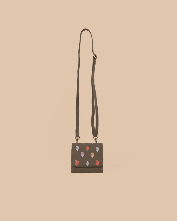 Cactus Phone Sling Bag + Wallet