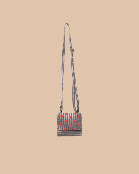HEART Phone Sling bag + wallet