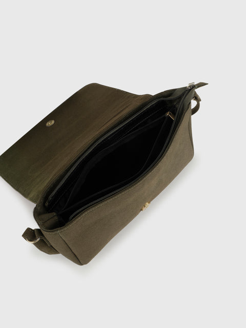 YASMINE SLING BAG – OLIVE