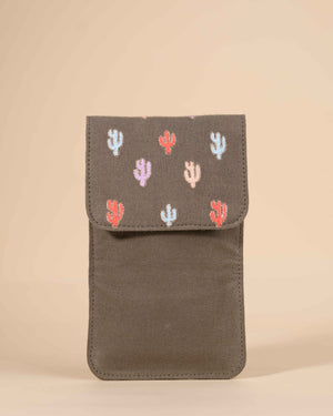 Cactus Phone Sling Bag + Wallet